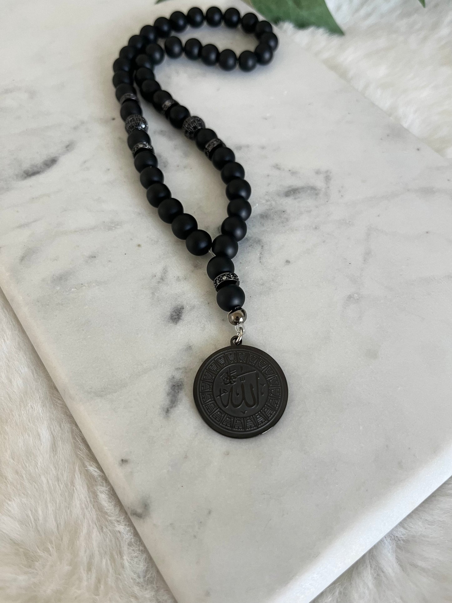 Tasbih - Jeeps & Trucks - Matte Black - Allah Medallion