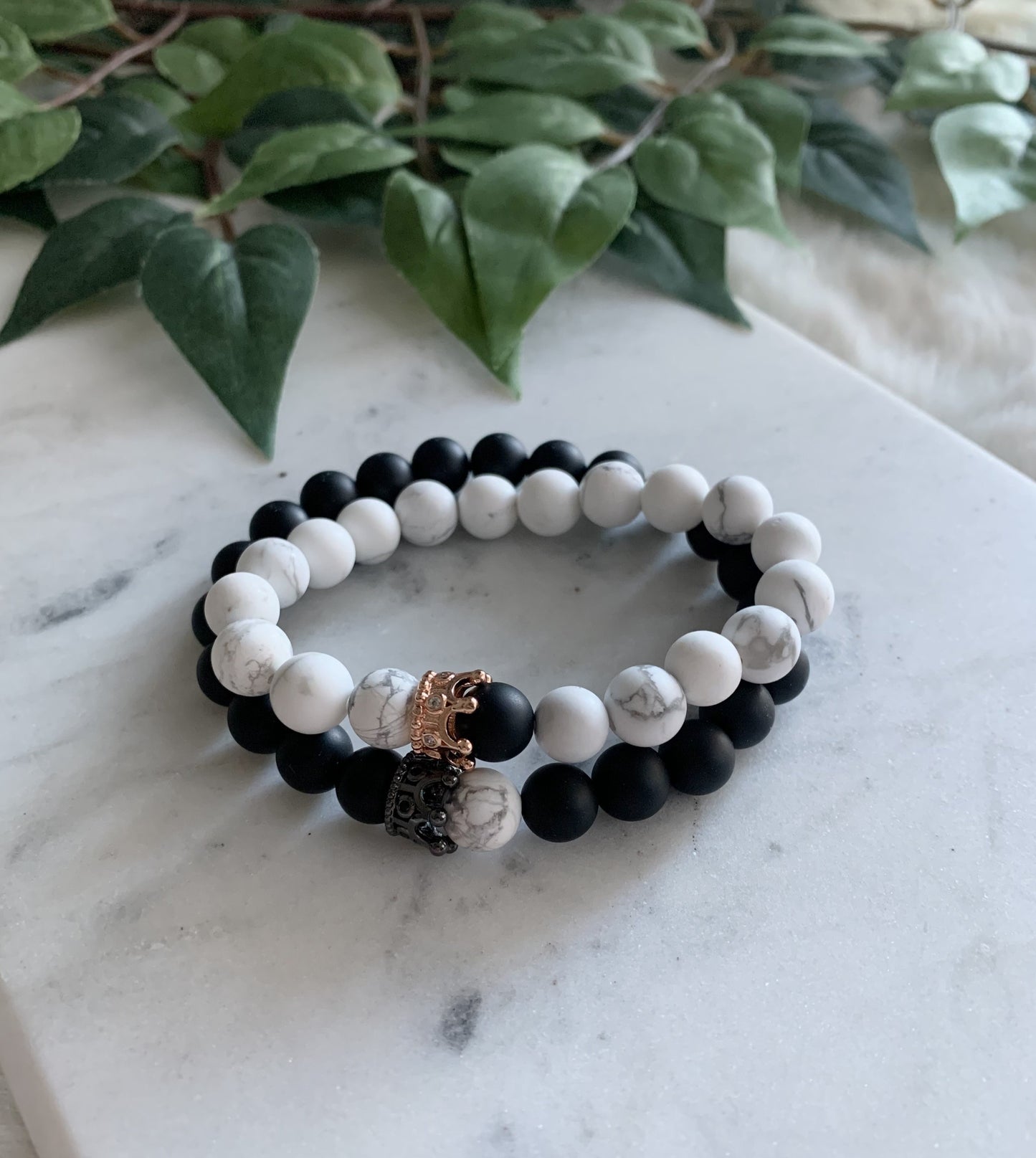 King & Queen Distance Bracelets