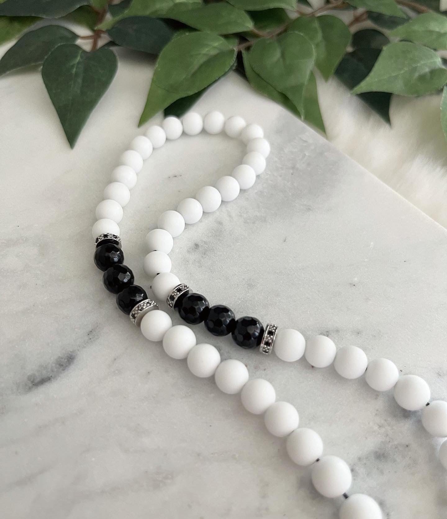 Tasbih - 50 Beads - Matte White - Ayatul Kursi